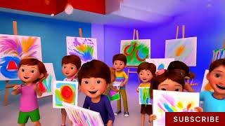 Art Party Time! Fun Kids Song About Creativity and Colors - #KidsLearning Art Party Time! Fun Kids Song About Creativity and Colors - #KidsLearning