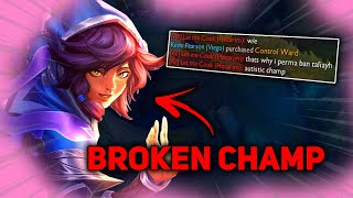 Apparently Taliyah Is Too Broken