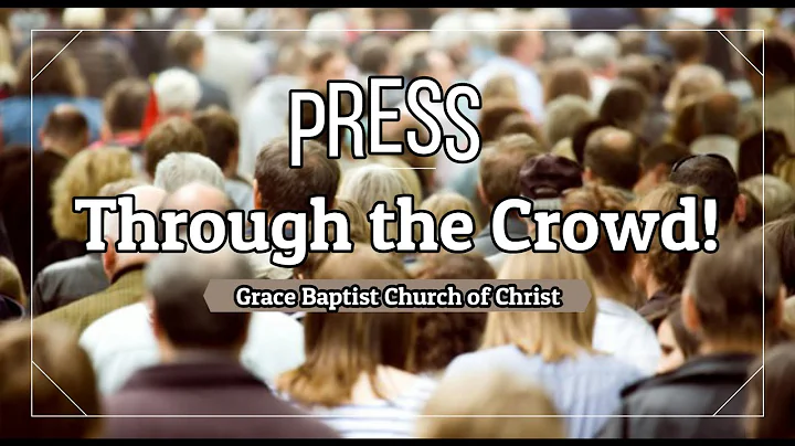 Press Through the Crowd - Minister Angelina Bolden