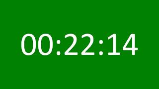 31 Minutes Countdown Timer Green Screen (No Sound) ⏱