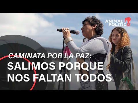 Salimos porque nos faltan todos: Movimiento por La Paz