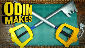 Odin Makes: Boffer Keyblade from Kingdom Hearts
