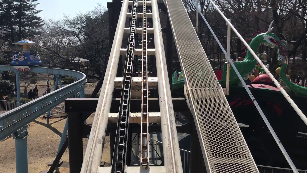宇都宮動物園遊園地ジェットコースターに乗ってみた(^^)