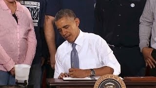 President Obama Speaks on Training Workers for In-Demand Jobs