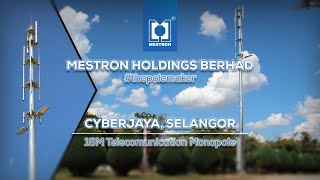 18M Telecommunication Monopole - Cyberjaya, Selangor