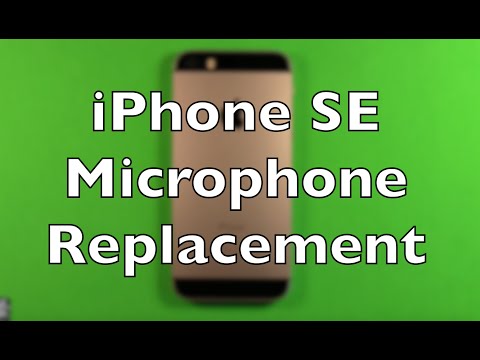 IPhone SE Microphone Replacement How To Change