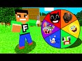 Minecraft PE : DO NOT SPIN THE MYSTERY WHEEL! (Sonic, Unspeakable, Cartoon Cat & Chuck E. Cheese)