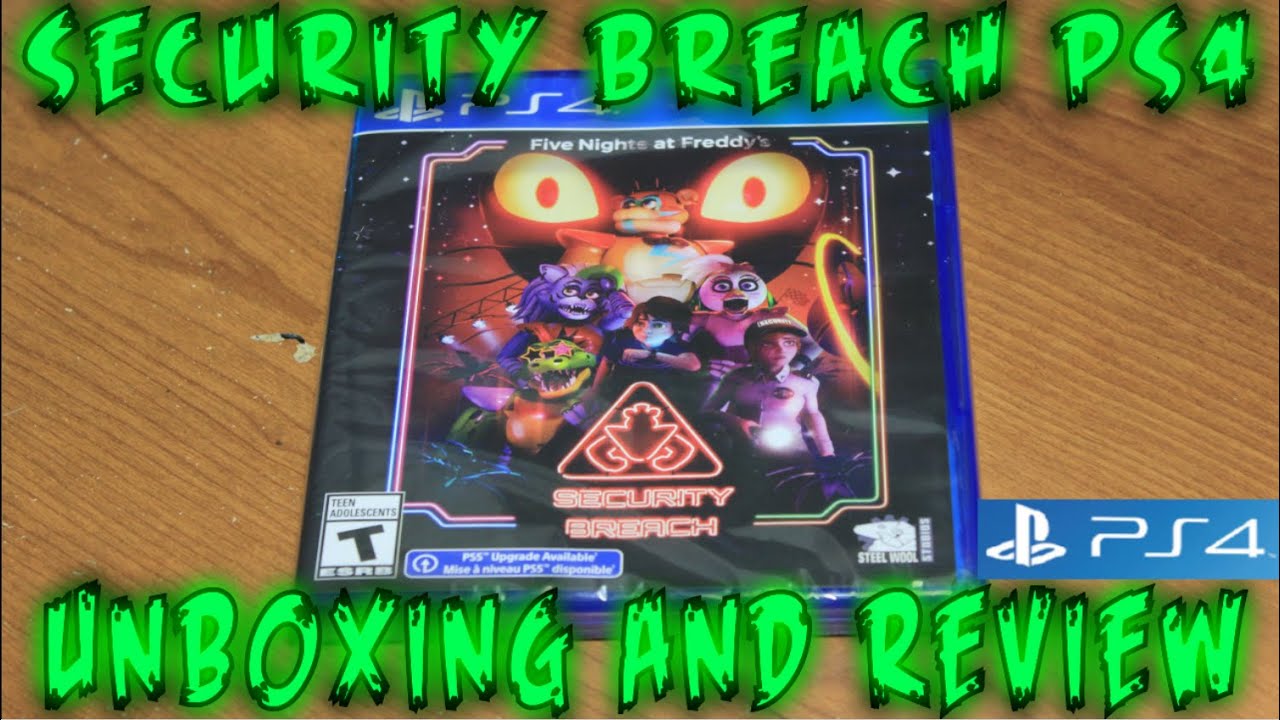Five Nights at Freddy's: Security Breach physical editions release