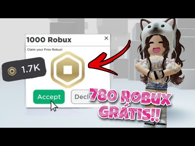 CORRA PEGAR 1.000 ROBUX GRÁTIS SUPER RÁPIDO!!💚 (FUNCIONA