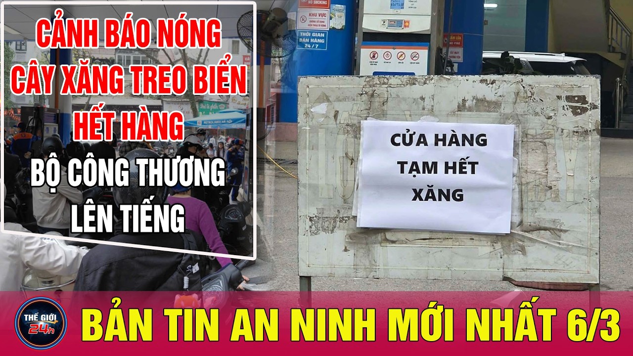 Tin tức 24h mới nhất ngày 6/3/2026 | Mỹ Tấn Công Iran | Tin nóng an ninh thời sự đáng chú ý hôm nay