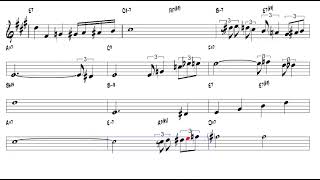 Here's That Rainy Day   Jimmy Van Heusen 1953 Bb Trumpet or Tenor Sax Play Along