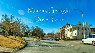 Macon, Georgia  Drive Tour | 4K USA