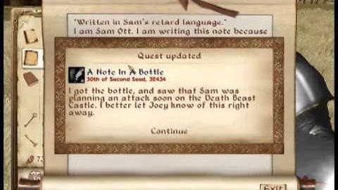 Kill Sam Ott - The Beginning ([OBLIVION MOD]Walkthrough Part 19)