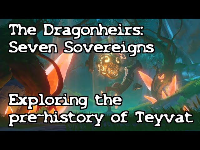 Genshin Lore|| Vishaps and Primordial life: Dragons in Teyvat class=