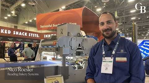 Innovation Minute: Nico Roesler, Reading Bakery Systems