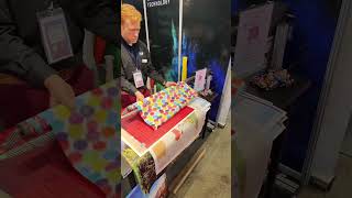 POV walkthrough of our MHP Technology booth at C!Print 2026 in Lyon, France