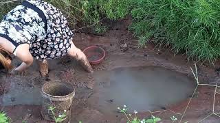 Chon Savry Catch A Lot Of Small Fish In This Fishing