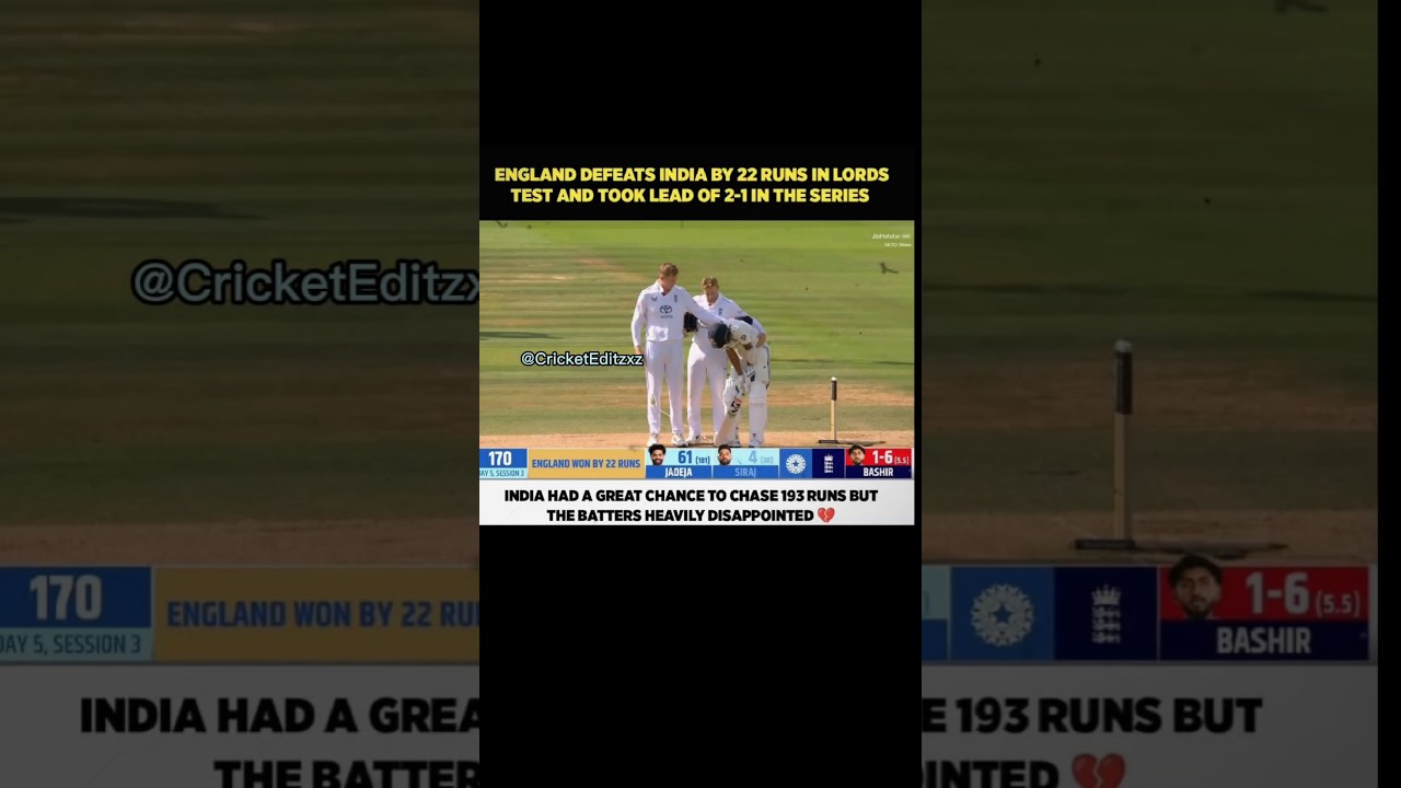 India Lost Match But Won Hearts ❤️‍🩹