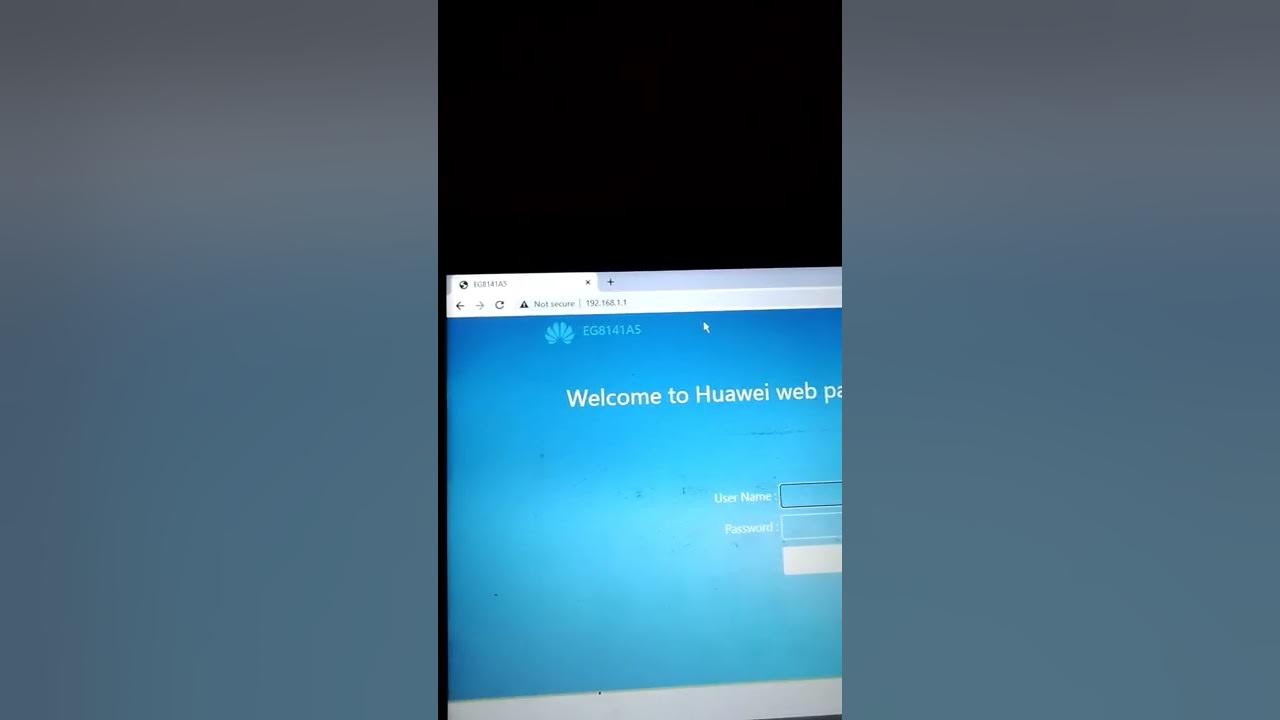 how to change SSID and password of Huawei modem YouTube
