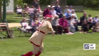 Midway Village Museum hosts Rockford Peaches Playdate event