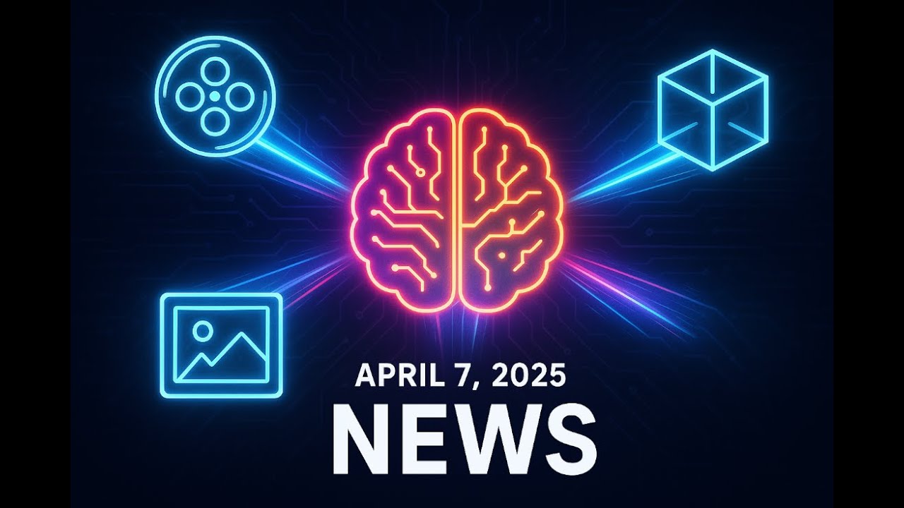 UNLOCK AI Creativity: Latest Video, Image & 3D APIs You NEED to Know! | News April 7, 2025