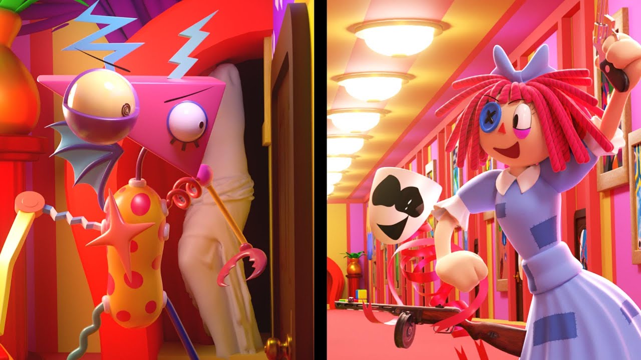 Дэйзи Белл, но Рагата и Гэнгл поют это (Удивительный цифровой цирк)