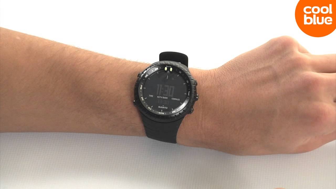 suunto core all black military review