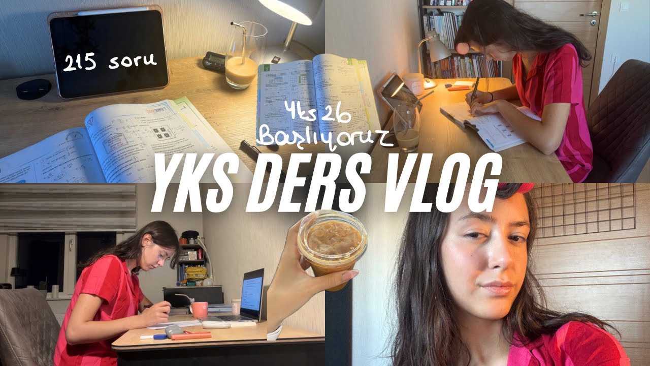 YKS Ders Çalışma Günlüğüm | Yeniden başlıyoruz,Denemeler 