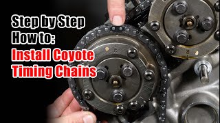 Coyote Timing Chain Installation