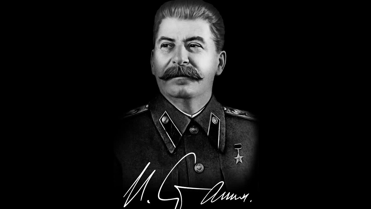 Обои сталин
