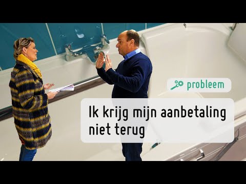 Video: Hoe Krijg Ik Een Aanbetaling Terug?