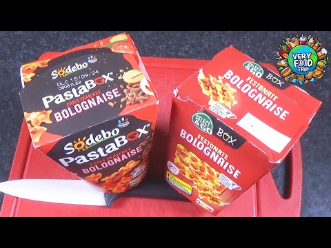 PÂTES BOLOGNAISE - PASTABOX SODEBO vs FESTONATE LIDL ! Battle au sommet