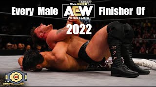 AEW Male Finishers of 2022