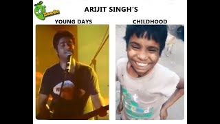 Arijit Singh's Young Days Vs Childhood  (Meme From Facebook)
