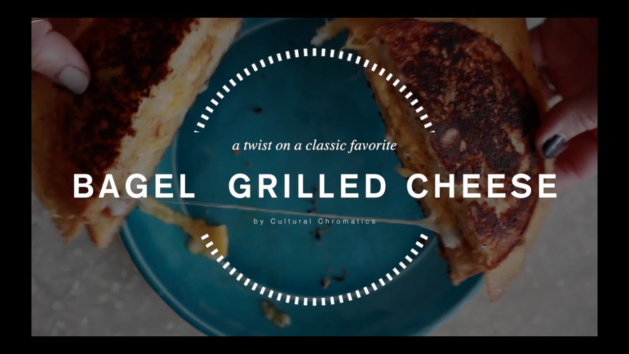 Bagel Grilled Cheese YouTube