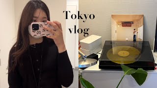 (Sub)일본vlogㅣNew턴테이블&LP언박싱🎧 오피스출근🏙️ 퇴근 후 슬램덩크🏀 1.5hours vlog🏡