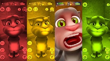 My Talking Tom 2 Funny  Colors Movement - New Update Video Tom Funny #54