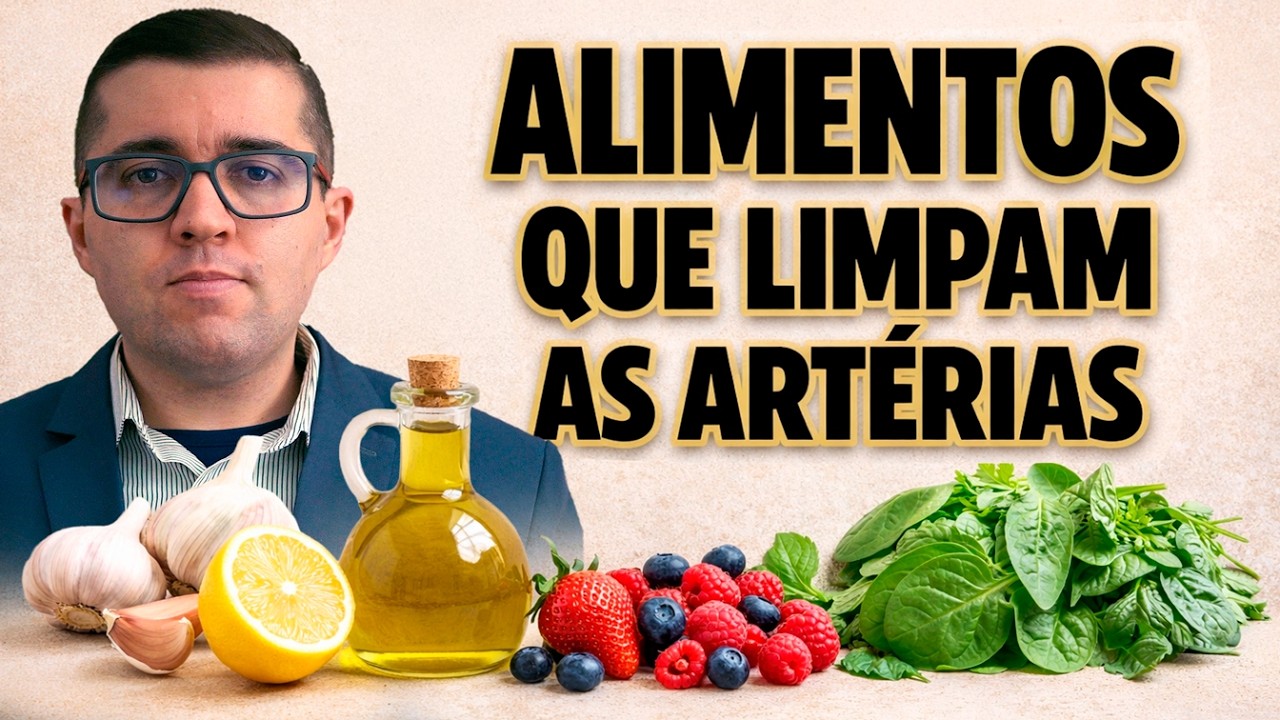 Use estes 5 alimentos para limpar rápido os vasos sanguíneos e evitar AVC, infarto e má circulação