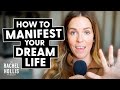 How to manifest  attract what you want in life in 2023  the rachel hollis podcast