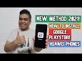 How to Install Google Play Store on your Huawei Phone 2021 | Nova 7 | Nova 8 | Y9a | Mate 40 | Y7a