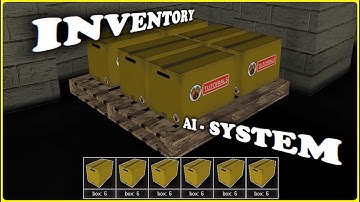 COPPER CUBE 6.5.1 | INVENTORY SYSTEM MADE WITH VARIABLES + PHYSICS ENVIRONMENT.