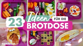 23 kleine Ideen für die Brotdose | Kindergarten & Schule | Frühstück | mamiblock