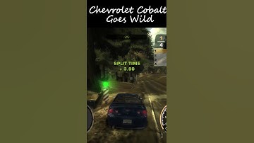 Cobalt SS Crazy Stunt! 😱🔥 | NFS Most Wanted  #nfsgamers #gamingshorts #needforspeed #policepursuit