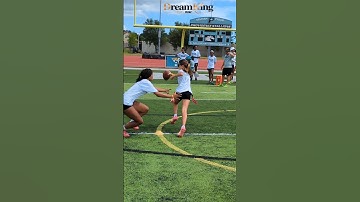 🛼🛼 Kayla KMoney Bliss breaking ankles at Jaguars Girls Flag Football Camp 2025
