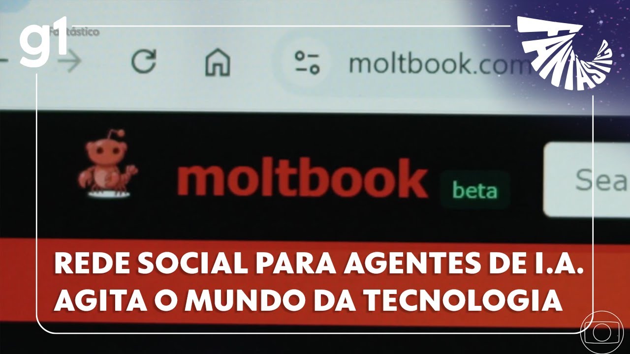 Rede social para agentes de I.A. agita o mundo da tecnologia
