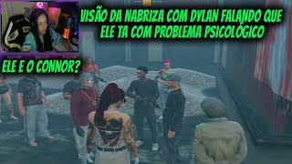 VISÃO DA NABRIZA COM DYLAN FALANDO QUE  ELE TA COM PROBLEM4 PSIICOLÓGIC0S