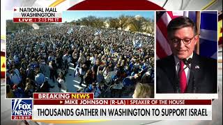 Famous Speaker Johnson's Remarks at 'March for Israel' Rally in Washington DC Net Worth