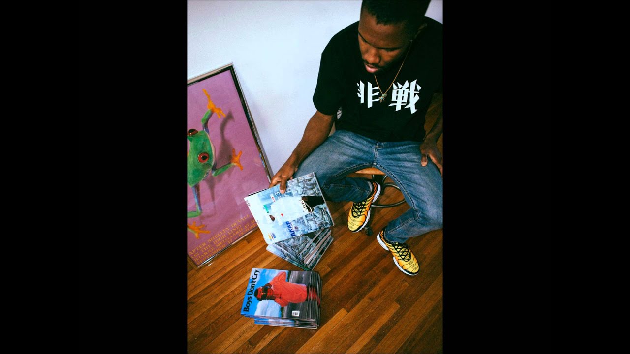 Snippet of New FRANK OCEAN Song Instrumental from BOYS DON'T CRY - 2015