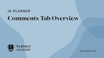 How to Use the PLANOLY App