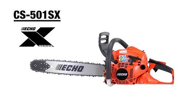 Máy Cưa Xích Echo CS501 Series Piston 44mm Công Suất Tầm Trung Khai Thác Gỗ Nguyên Liệu